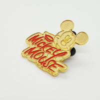 2004 Mickey Mouse مع توقيع أحمر Disney دبوس | ديزني لاند مينا دبوس