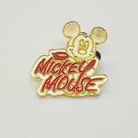 2004 Mickey Mouse مع توقيع أحمر Disney دبوس | ديزني لاند مينا دبوس