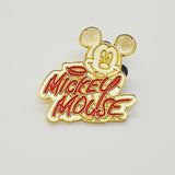 2004 Mickey Mouse avec signature rouge Disney PIN | Pin d'émail Disneyland