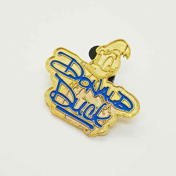 2004 Donald Duck con firma azul Disney Pin | Pasador de comercio