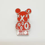 2012 Red "XO" Vinylmation Jr. Disney Pin | Disney Pin Collection