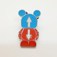 2012 Red & Blue Vinylmation Jr. Disney Pin | Pin di smalto Disneyland