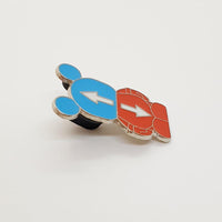 2012 Red & Blue Vinylmation Jr. Disney PIN | Pin d'émail Disneyland