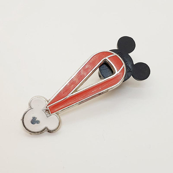 Rojo Mickey Mouse Medalla Disney Pin | Disney Alfiler de esmalte