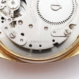 Dark Dial Relmex De Luxe Watch for Parts & Repair - NOT WORKING