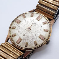 1970 Titan 17 Jewels Swiss ha fatto orologio per parti e riparazioni - Non funzionante