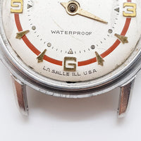 1959 Westclox LASALLE ILLINOIS USA WATCH FOR PARTS & Repair - لا تعمل