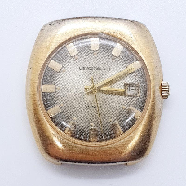 Wedgefield 17 Jewels A 241 Watch for Parts & Repair - NOT WORKING