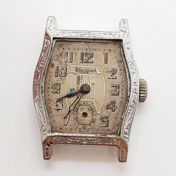 1920s Art Deco Garland Swiss Made Watch for Parts & Repair - NOT WORKING