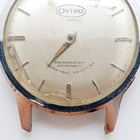 1970s Ovivo 17 Jewels Watch for Parts & Repair - NOT WORKING