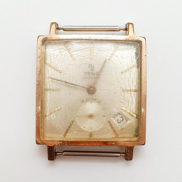 Yema Anticicoc 17 joyas francesas reloj Para piezas y reparación, no funciona