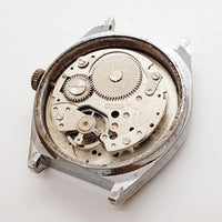 Blaues Zifferblatt Coriental -Kristall Uhr Für Teile & Reparaturen - nicht funktionieren