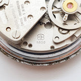 Blue Dial Lucerne de Luxe 17 bijoux montre pour les pièces et la réparation - ne fonctionne pas