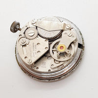 Dial Blue Lucerne de Luxe 17 Jewels Watch for Parts & Repair - لا يعمل