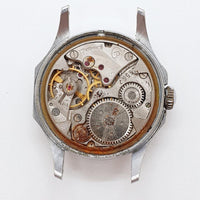 ERA Sovietica degli anni '70 Boctok 17 gioielli Watch for Parts & Repair - Non funziona