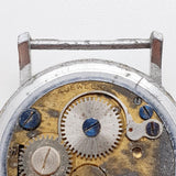 Rico Swiss a fait des bijoux militaires de la Seconde Guerre mondiale montre pour les pièces et la réparation - ne fonctionne pas