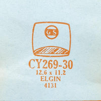 Elgin 4131 CY269-3 rectangulaire montre Cristal pour les pièces et réparation