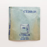 Elgin 9341 CY266-34 Uhr Kristall für Teile & Reparaturen