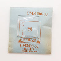 Elgin 6528-9503 CMS400-50 Watch Crystal للأجزاء والإصلاح