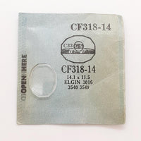 Elgin 3016 CF318-14 montre Cristal pour les pièces et réparation