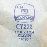 Elgin 5020 CY272 Watch Crystal for Parts & Repair