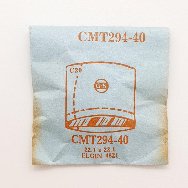 Elgin 4821 CMT294-40 montre Cristal pour les pièces et réparation