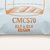 Elgin CMC570 Watch Crystal للأجزاء والإصلاح