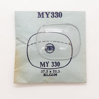 Elgin Mein 330 Uhr Kristall für Teile & Reparaturen