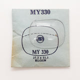 Elgin MY 330 Watch Crystal for Parts & Repair