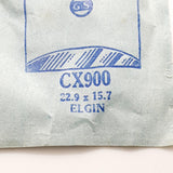 Elgin CX900 reloj Cristal para piezas y reparación