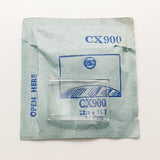 Elgin CX900 Uhr Kristall für Teile & Reparaturen