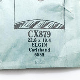 Elgin 6550 CX879 montre Cristal pour les pièces et réparation