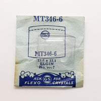 Elgin 6617 MT346-6 montre Cristal pour les pièces et réparation