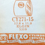 Elgin 5319 CY271-15 Watch Crystal for Parts & Repair