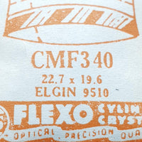 Elgin 9510 CMF340 montre Cristal pour les pièces et réparation