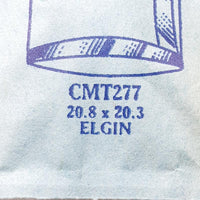 Elgin CMT277 reloj Cristal para piezas y reparación