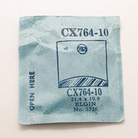 Elgin 5726 CX764-10 montre Cristal pour les pièces et réparation