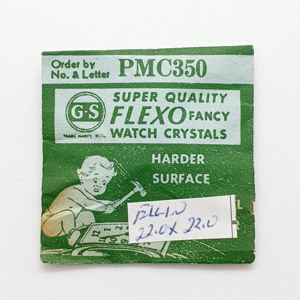 Elgin PMC350 Watch Crystal for Parts & Repair