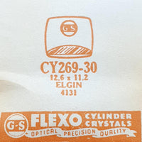 Elgin 4131 Cy269-30 ساعة Crystal للأجزاء والإصلاح