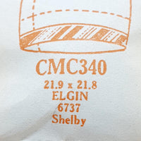 Elgin Shelby 6737 CMC340 montre Cristal pour les pièces et réparation