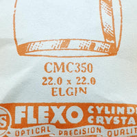 Elgin CMC350 Uhr Kristall für Teile & Reparaturen