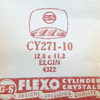 Elgin 4322 CY271-10 Watch Crystal for Parts & Repair
