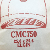 Elgin CMC750 Watch Crystal for Parts & Repair
