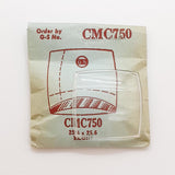 Elgin CMC750 reloj Cristal para piezas y reparación