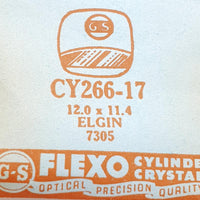 Elgin 7305 CY266-17 Watch Crystal for Parts & Repair