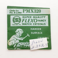 Elgin PMX320 Uhr Kristall für Teile & Reparaturen