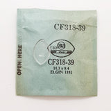 Elgin 1181 CF318-39 Crystal di orologio per parti e riparazioni