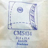 Elgin Stockton CMS434 montre Cristal pour les pièces et réparation