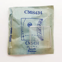 Elgin Stockton CMS434 Uhr Kristall für Teile & Reparaturen