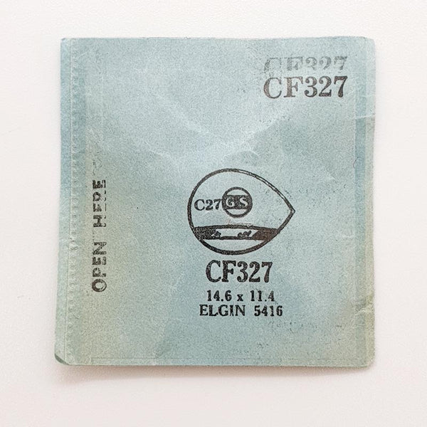Elgin 5416 CF327 Crystal di orologio per parti e riparazioni